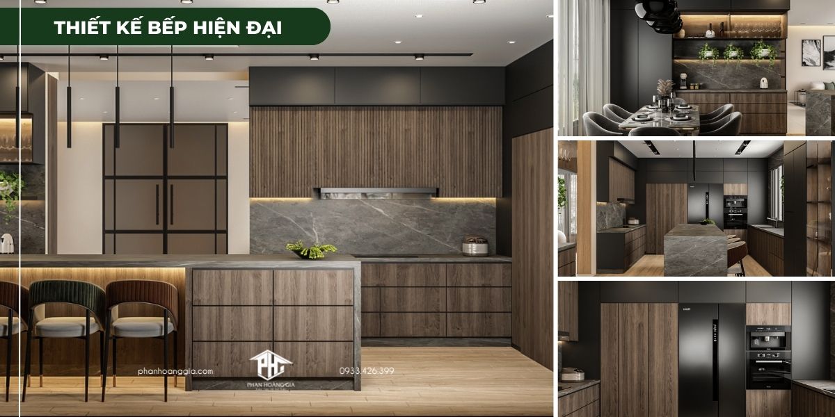 Thiết kế bếp nhỏ đẹp đơn giản