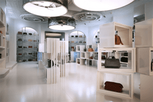 Mẫu thiết kế nội thất cho showroom, shop, cửa hàng đẹp