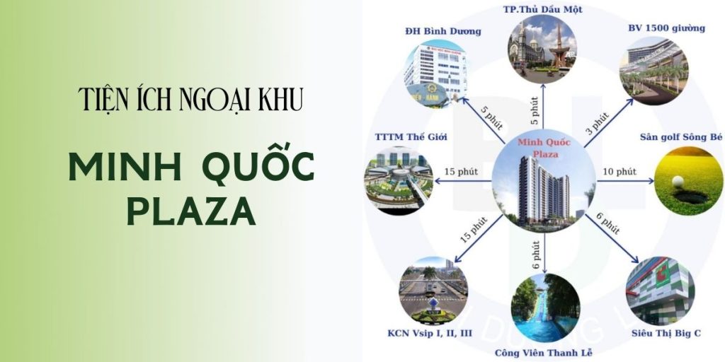 Tiện ích ngoại khu dự án Minh Quốc Plaza