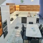 Nội thất phòng bếp nhà phố Bình Phước