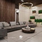 Nội thất phòng khách nhà phố Tân Uyên