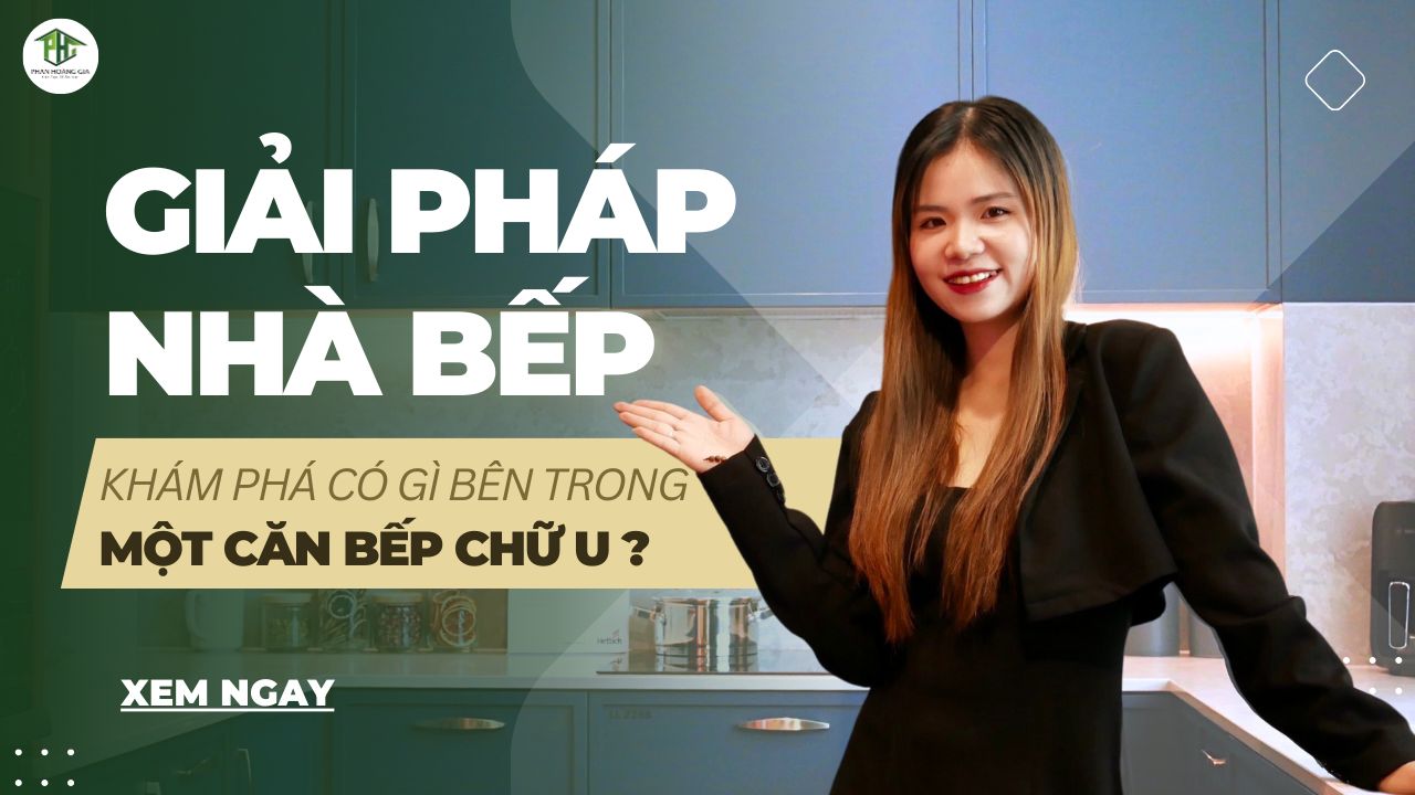 Video giái pháp cho căn bếp chữ U