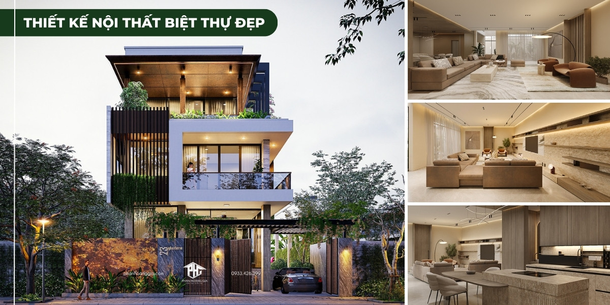 Thiết kế nội thất biệt thự đẹp