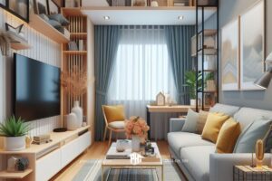 phòng khách nhà ống nhỏ - nơi gặp gỡ của những nét đẹp tinh tế