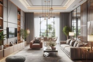 Phòng khách nhà phố đẹp là hành trình thưởng thức vẻ đẹp đa dạng