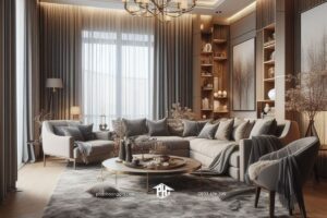 Phòng khách nhà phố đẹp và sự sáng tạo không giới hạn