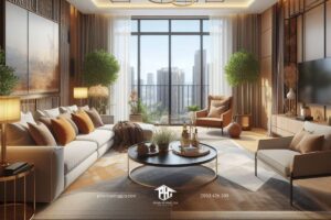 Biến căn hộ 1 phòng ngủ thành không gian sống đẳng cấp với nội thất phòng khách ấn tượng