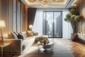 Nâng tầm cuộc sống với bí quyết chọn lựa nội thất phòng khách cho không gian nhỏ 1 phòng ngủ