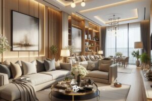 Góc phòng khách đầy cảm xúc, nội thất lý tưởng cho căn hộ 2 phòng ngủ của bạn