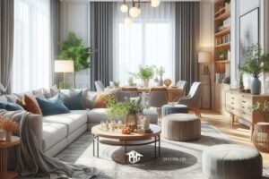 Bước vào thế giới sang trọng: Nội thất phòng khách đẳng cấp cho không gian 3 phòng ngủ