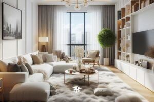 Sự ấm áp của không gian sống: Nội thất phòng khách làm nổi bật vẻ đẹp ẩn sau căn hộ 3 phòng ngủ