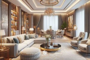 Phòng khách căn hộ hiện đại là biểu tượng của phong cách sống