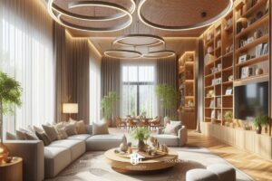 Phòng khách nhà ống tiện nghi là nguồn cảm hứng cho cuộc sống hiện đại