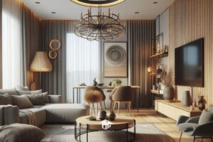 Phòng khách nhà ống là điểm nhấn của phong cách sống tiện lợi