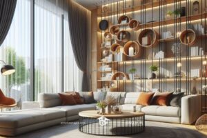 Phòng khách nhà ống tiện nghi và cuộc sống đẳng cấp