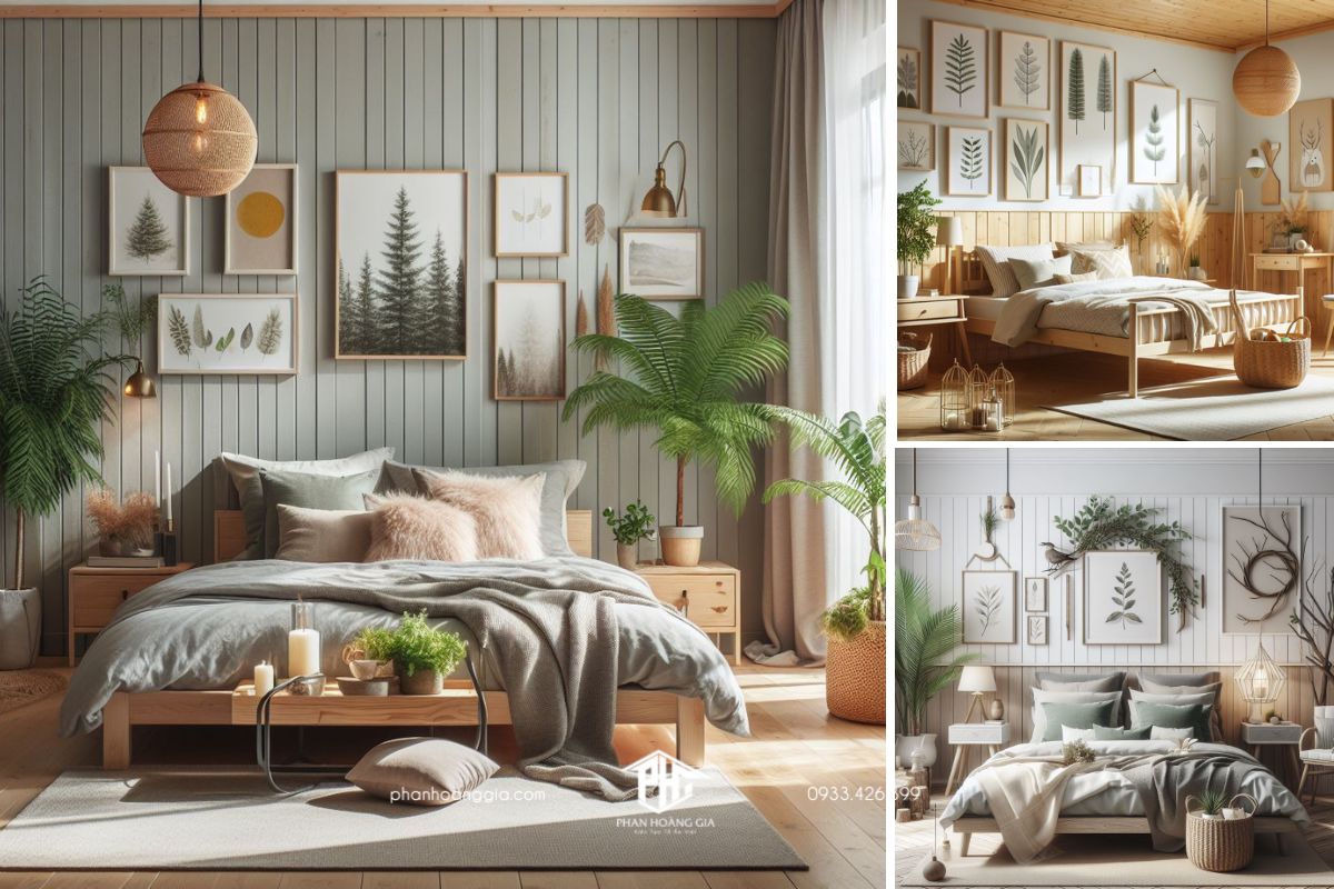 Chọn phong cách Scandinavian cho phòng ngủ mang thiên nhiên vào phòng ngủ