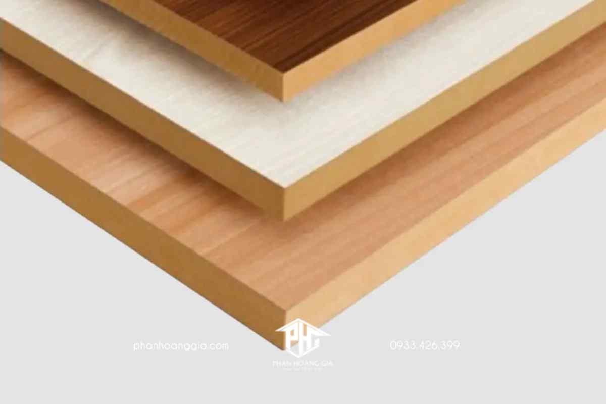 Gỗ MDF phủ Melamine
