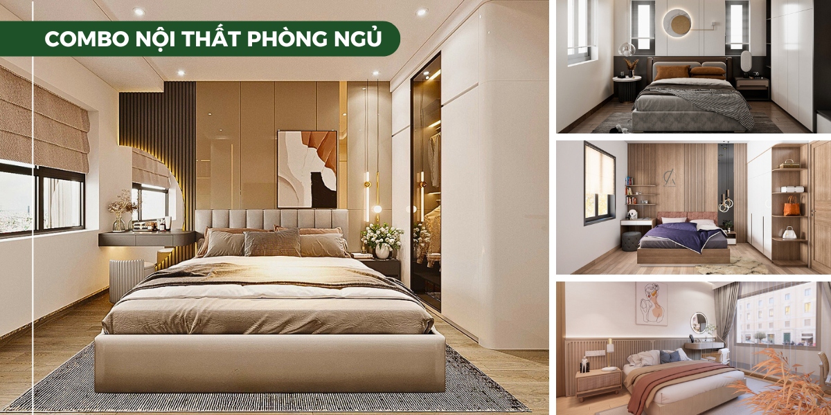 Combo nội thất phòng ngủ