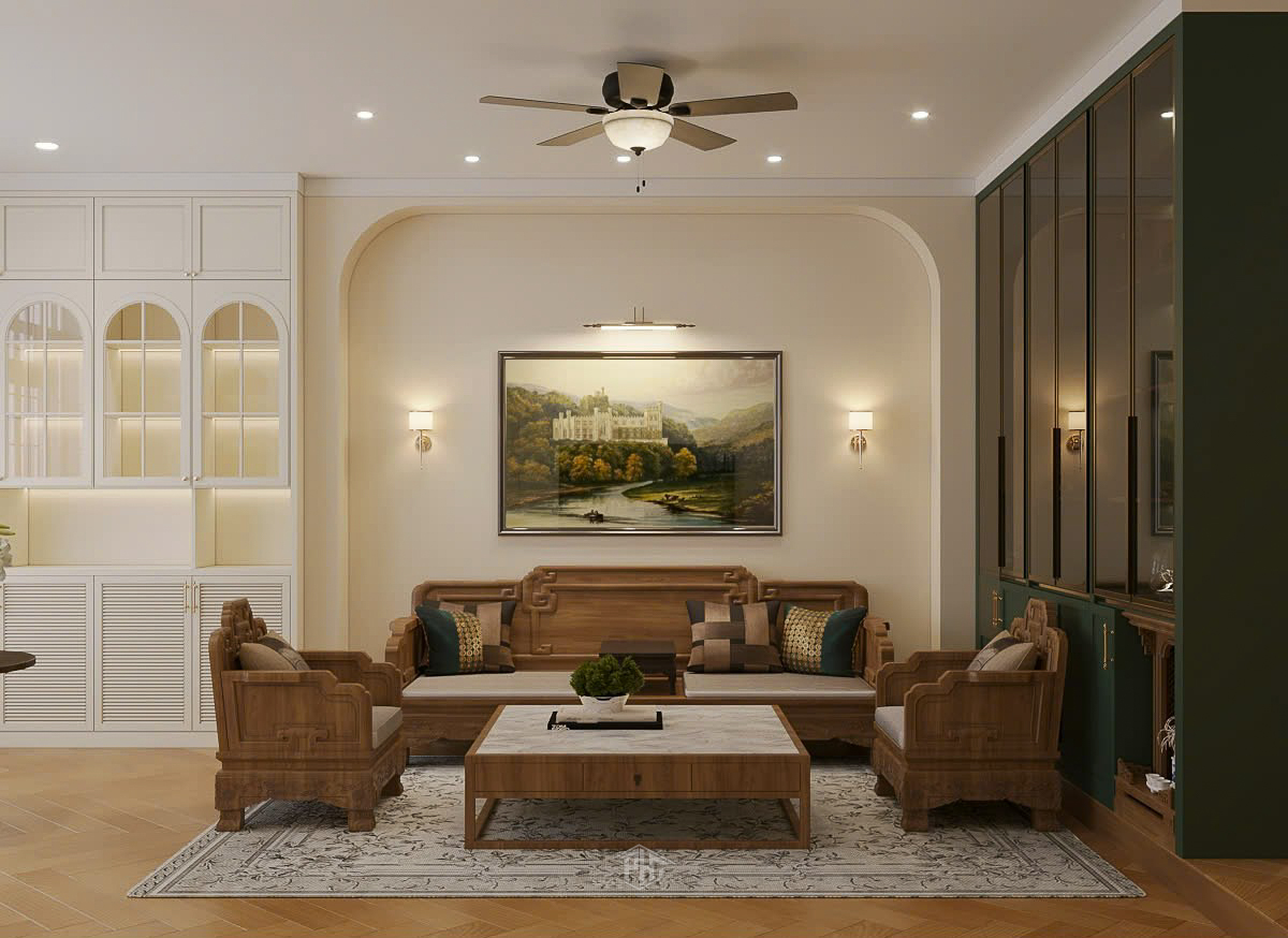 Nhà phố 3 tầng hiện đại