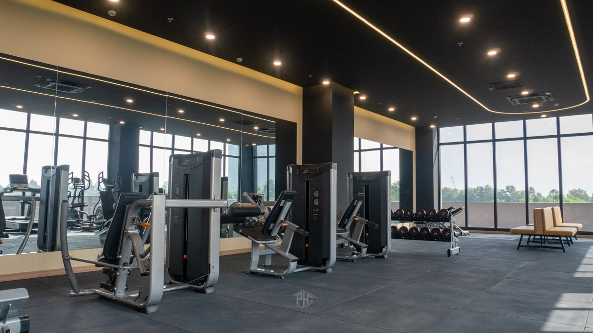 Thi công phòng Gym khách sạn TC Hotel
