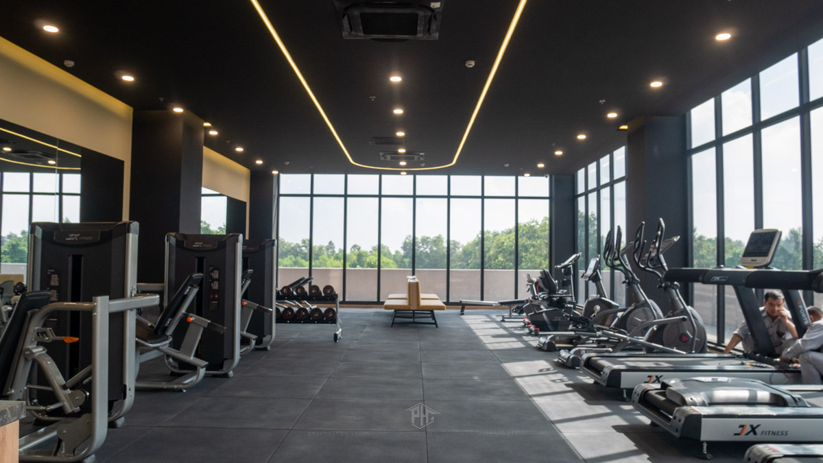 Thi công phòng Gym khách sạn TC Hotel