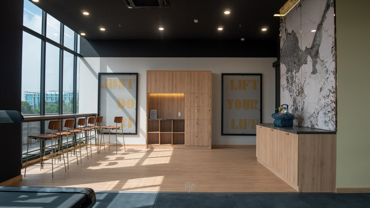 Thi công phòng Gym khách sạn TC Hotel