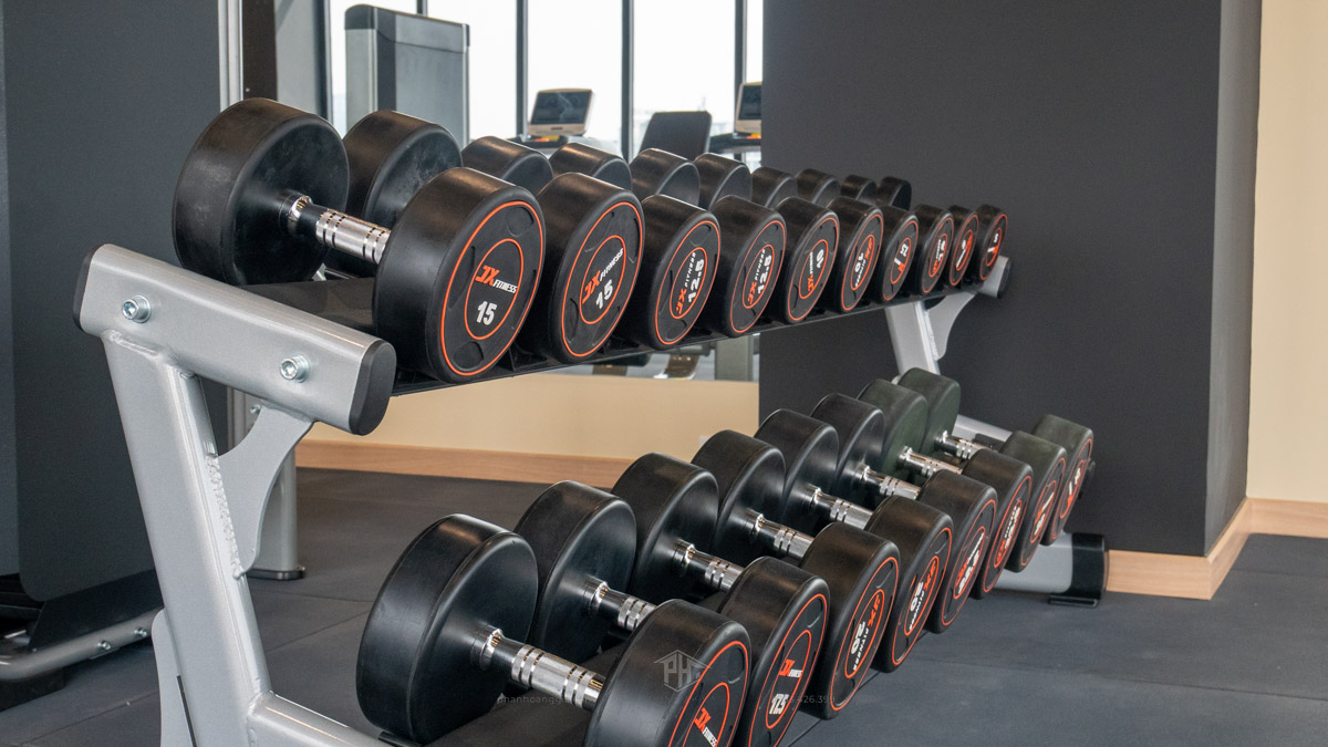Thi công phòng Gym khách sạn TC Hotel
