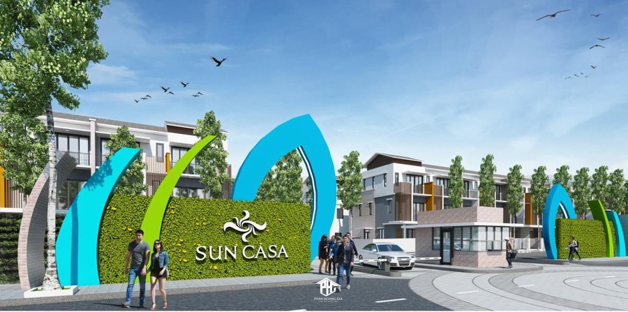 Dự án nhà phố Bình Dương Sun Casa Cẻntral