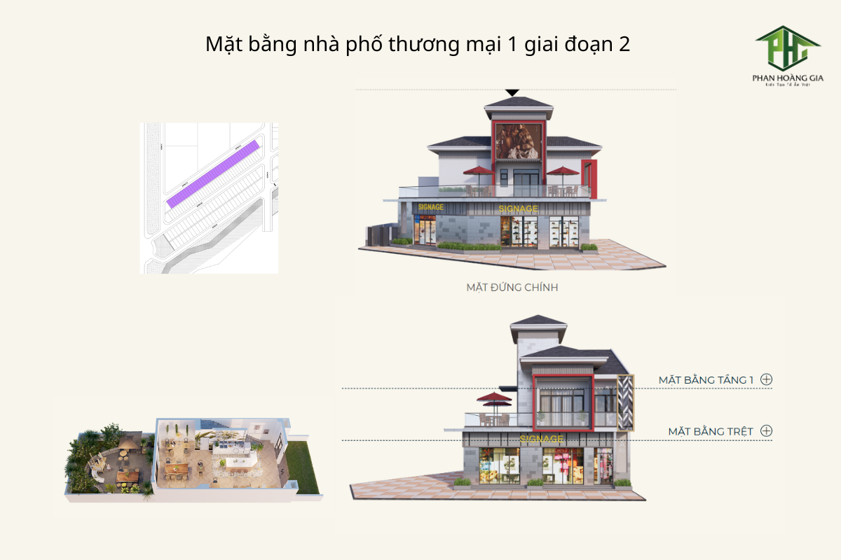 Mặt bằng thiết kế tại các phân khu trong khu đô thị Sun Casa