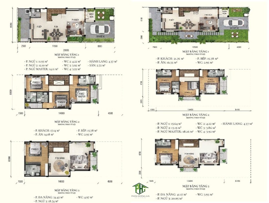 Mặt bằng dự án nhà phố Bình Dương EcoLakes Mỹ Phước