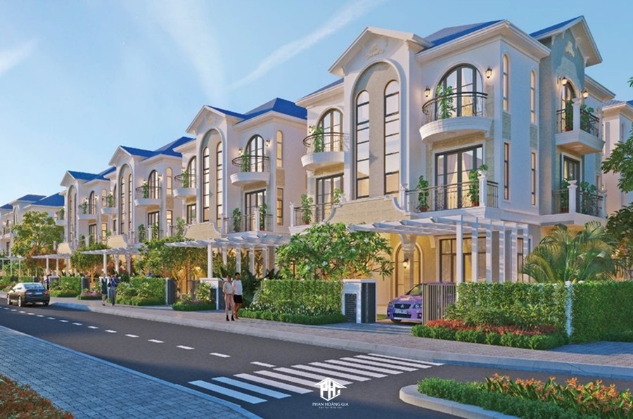 Mặt bằng dự án nhà phố Bình Dương EcoLakes Mỹ Phước