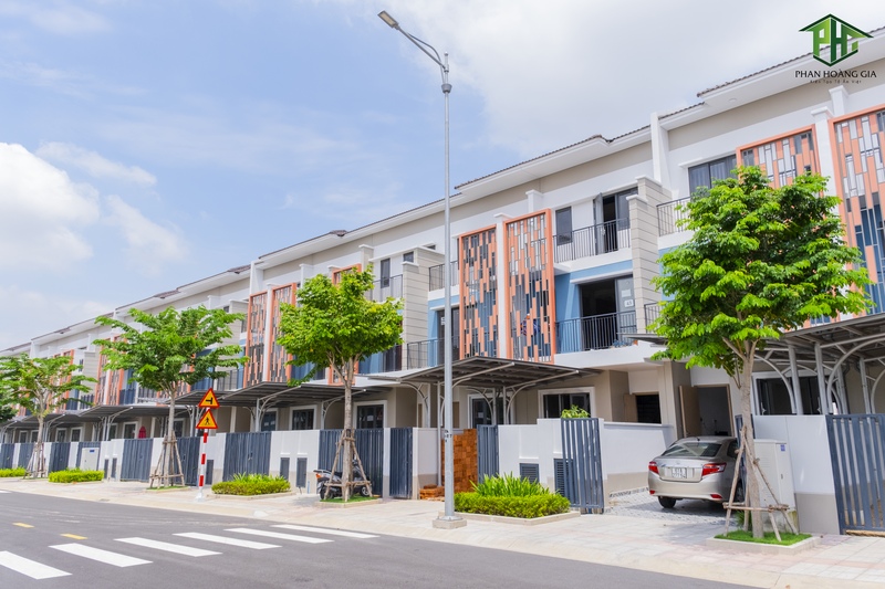 Phối cảnh nhà phố liền kề loại 1 giai đoạn 1 tại Sun Casa Bình Dương