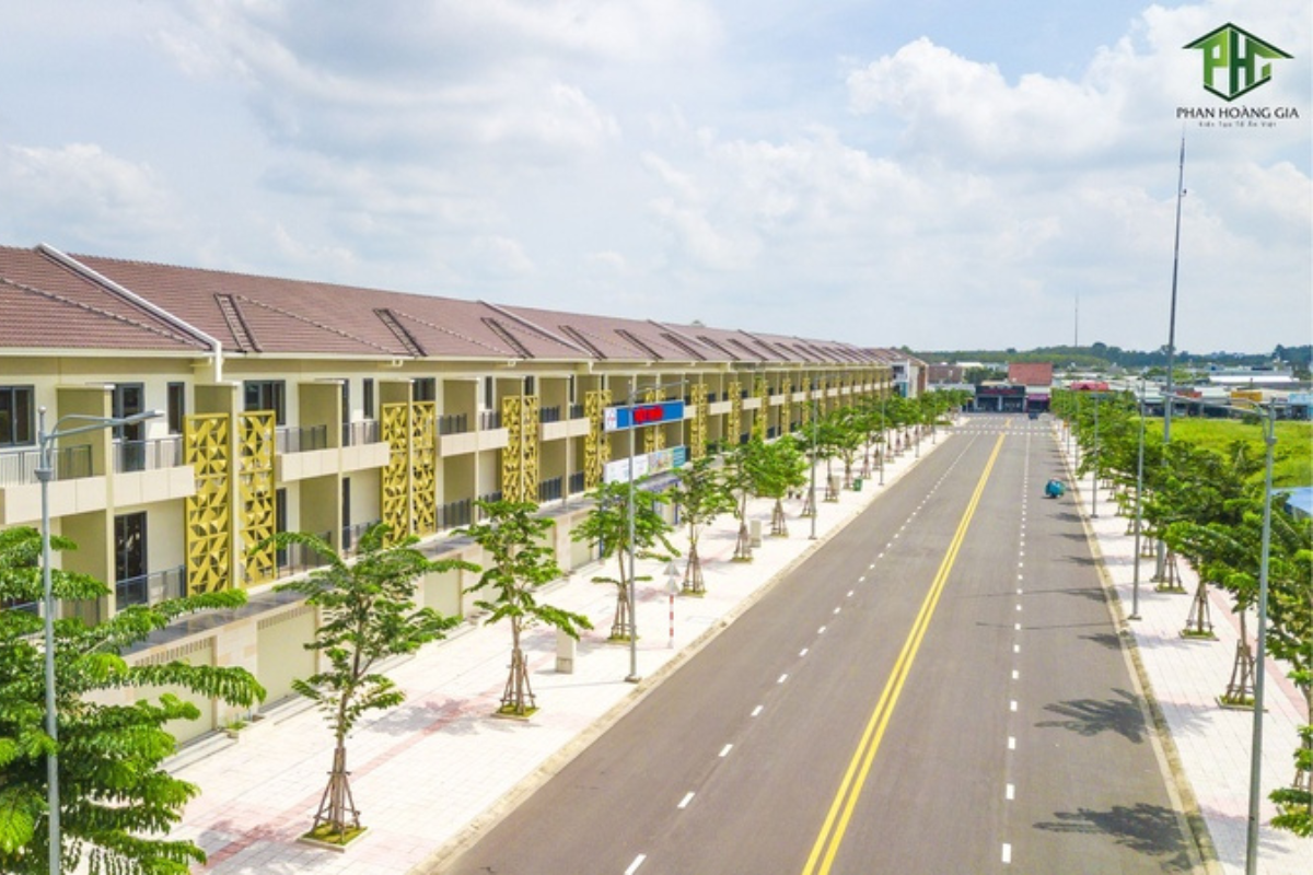 Phối cảnh nhà phố thương mại 1 giai đoạn 2 tại khu đô thị Sun Casa