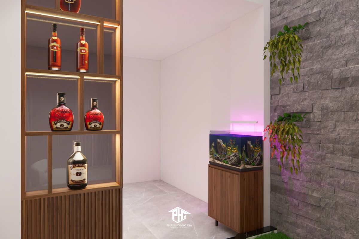 Thiết kế nội thất nhà phố - Phòng khách