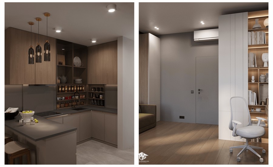 Thiết kế nội thất nhà phố Bình Dương Takara Residence