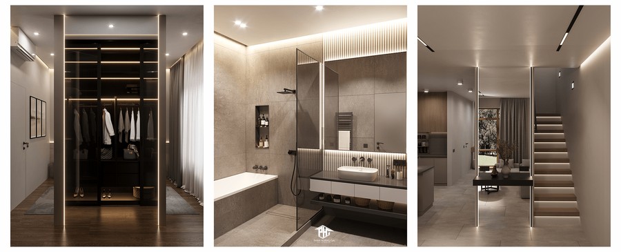 Thiết kế nội thất nhà phố Bình Dương Takara Residence