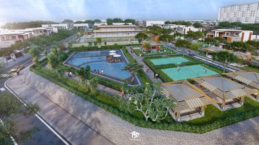 Các tiện ích nội khu nhà phố Bình Dương Takara Residence