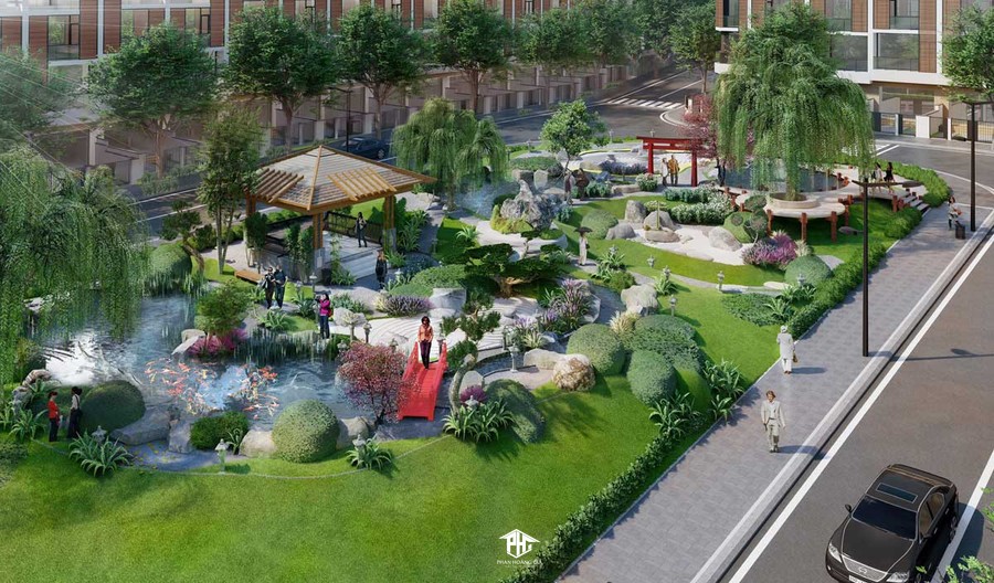 Các tiện ích nội khu nhà phố Bình Dương Takara Residence